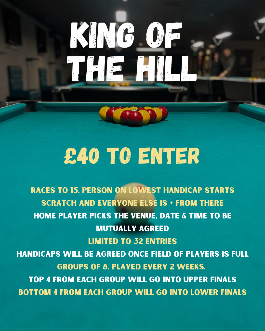 King of the Hill Pool Promo